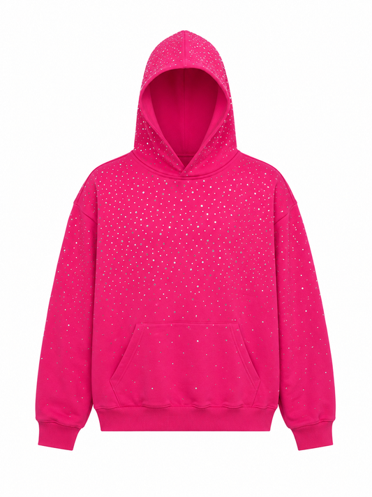 Sawabillio Premium Rhinestone Hoodie