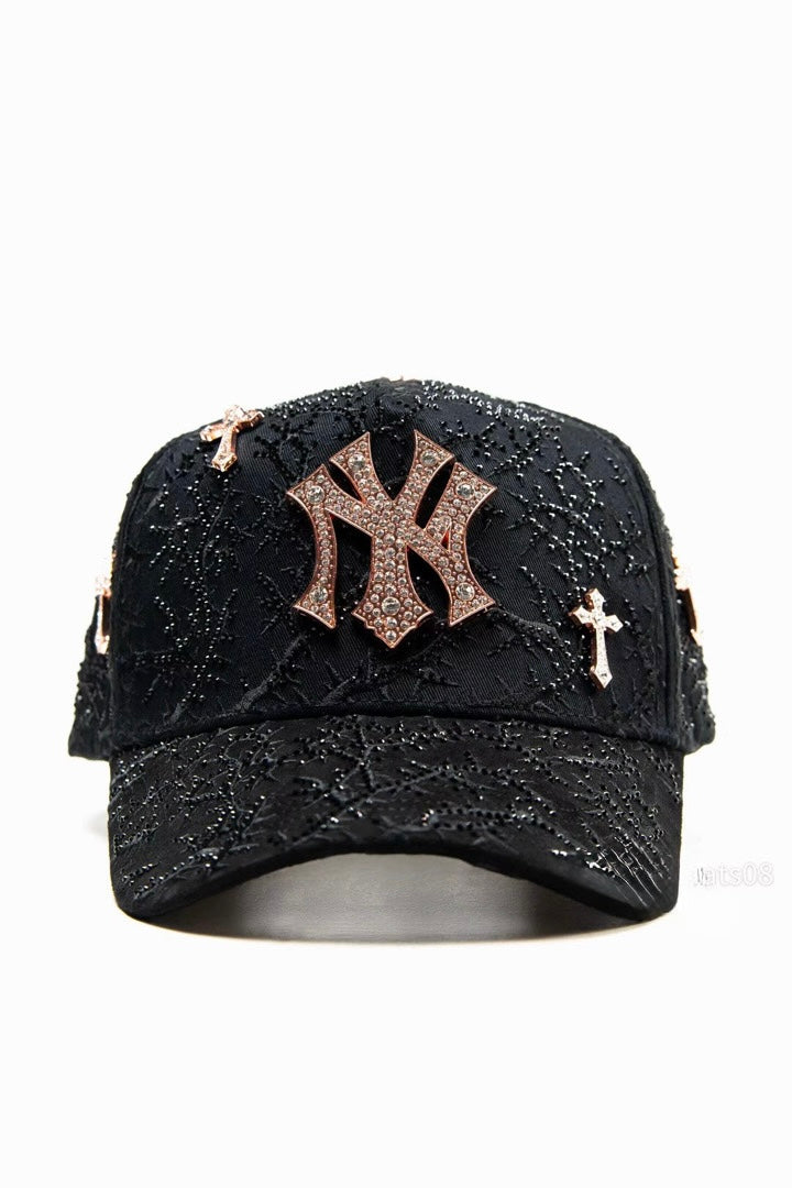 Premium sparkling cap. Shine with every outfit.