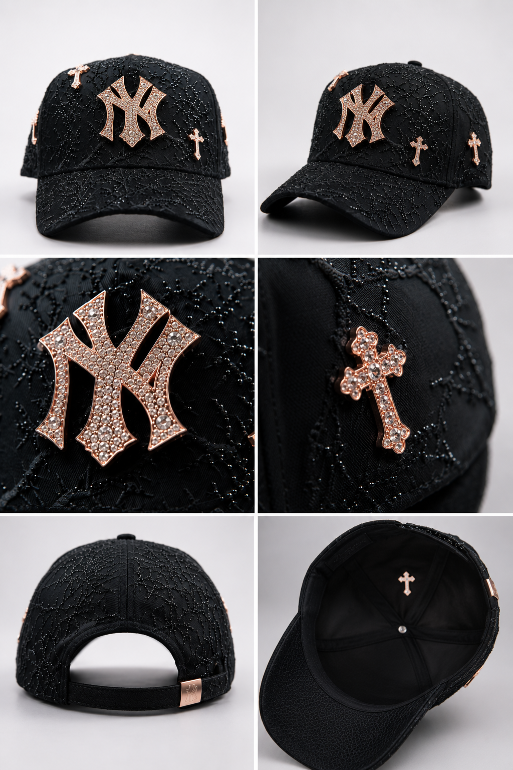 Premium sparkling cap. Shine with every outfit.